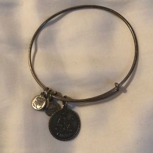 Alex and Ani libra zodiac sign bracelet